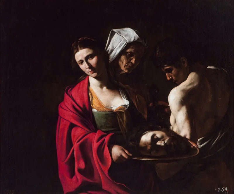 Salome with the Head of Saint John the Baptist - Caravaggio