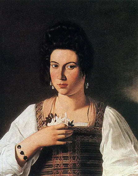 Portrait of a Courtesan - Caravaggio
