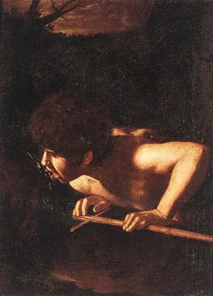 Saint John the Baptist at the Fountain - Caravaggio