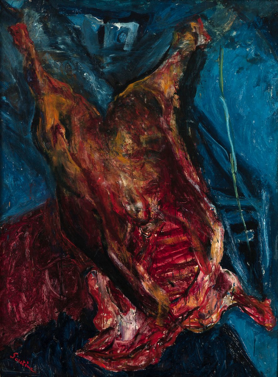 Carcass of Beef by Chaim Soutine, c. 1925, Albright-Knox Art Gallery - Chaim Soutine