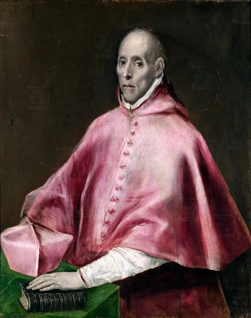 Portrait of Cardinal Tavera - El Greco