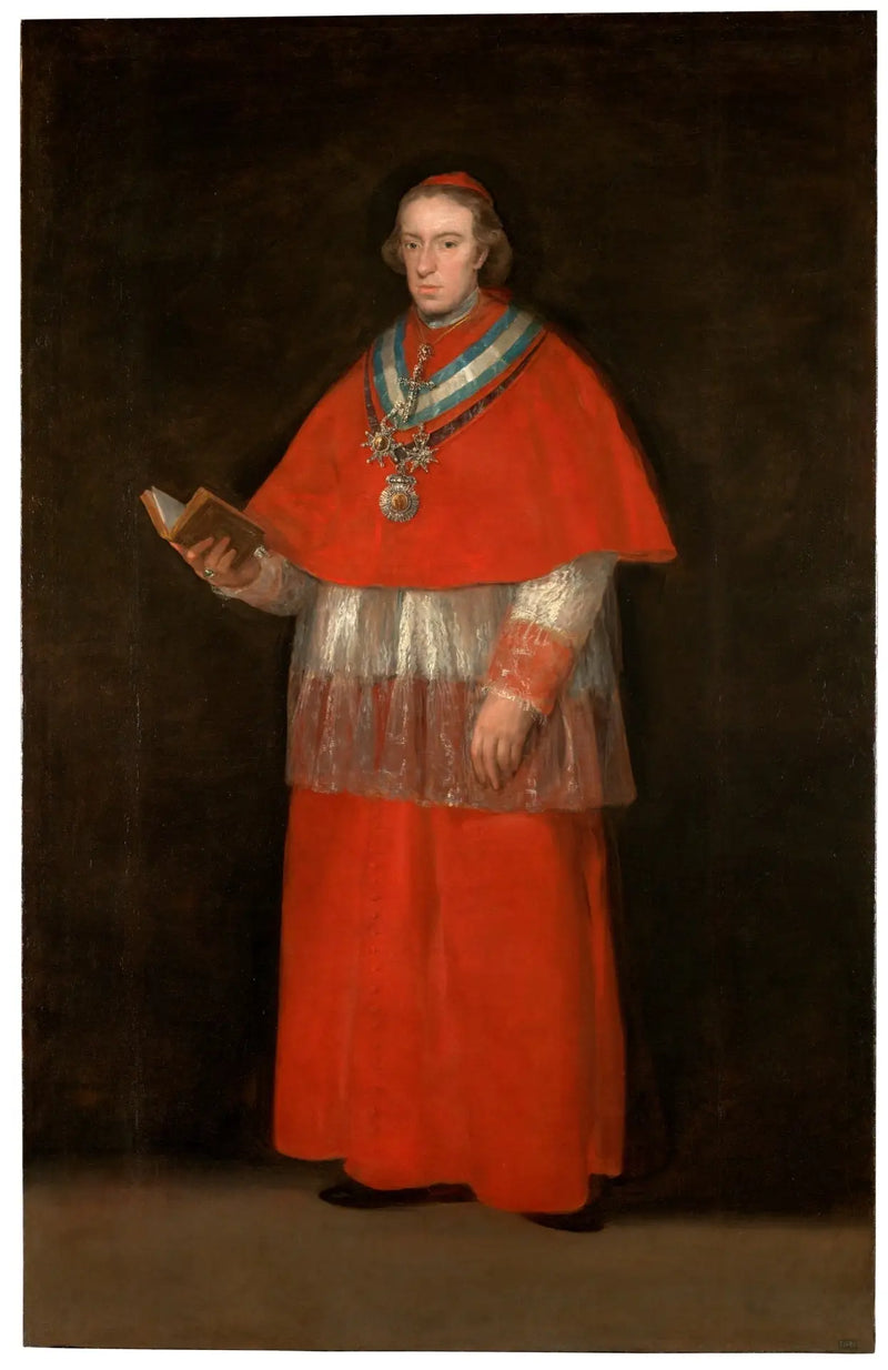 Cardinal Luis María de Borbón y Vallabriga - Francisco de Goya