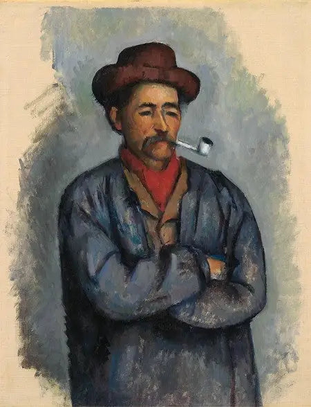 The Man with the Pipe - Paul Cézanne
