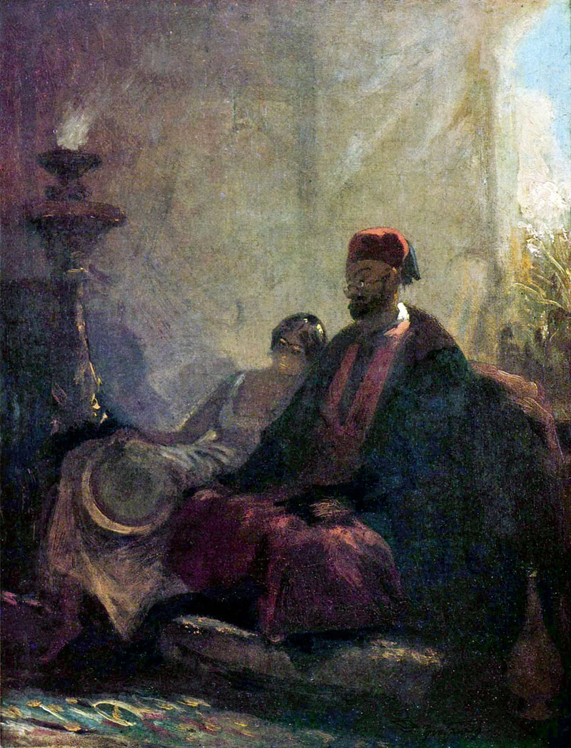 In the Harem - Carl Spitzweg