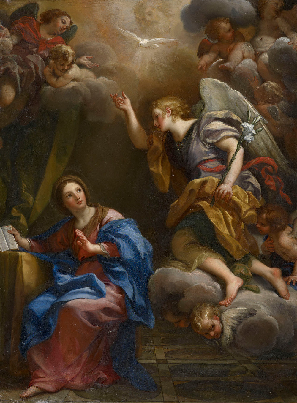 L'Annonciation - Carlo Maratta