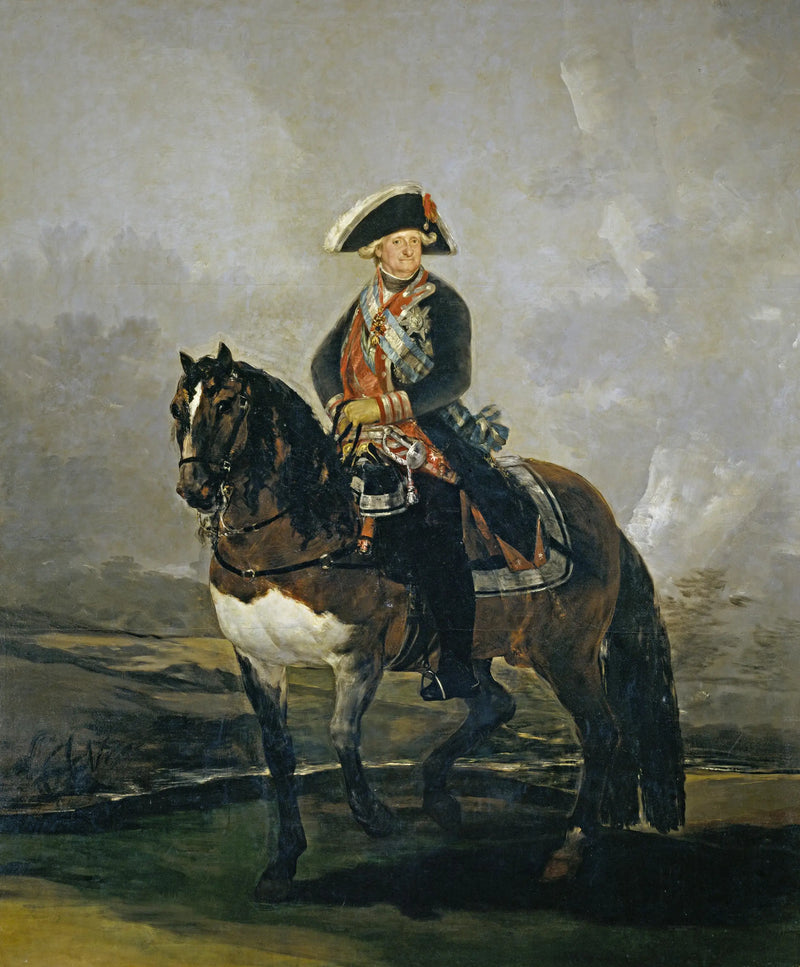 Charles IV on Horseback - Francisco de Goya