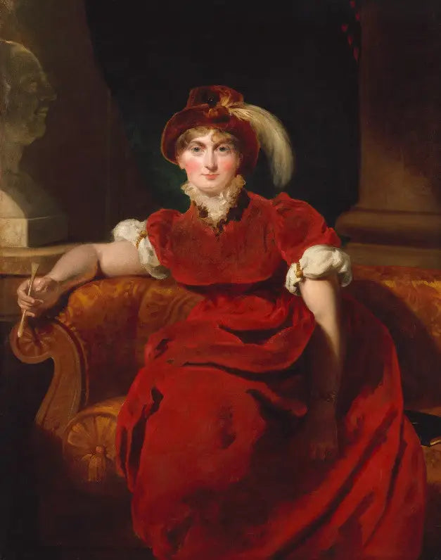 Portrait of Caroline de Brunswick - Thomas Lawrence