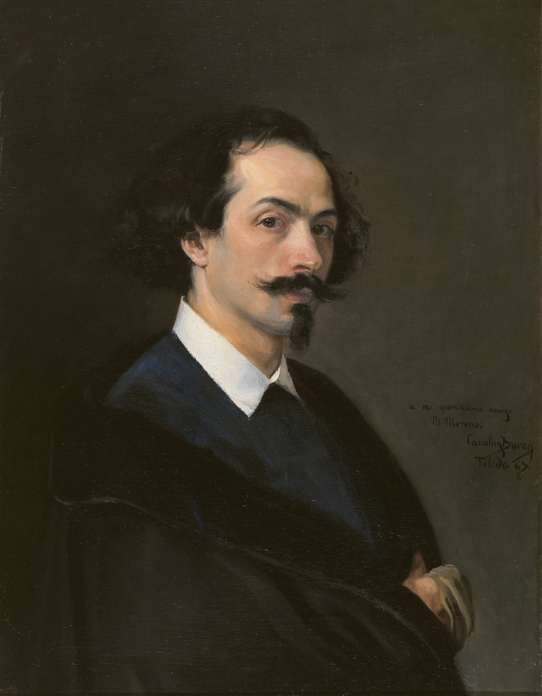 Portrait du peintre Matías Moreno - Carolus-Duran
