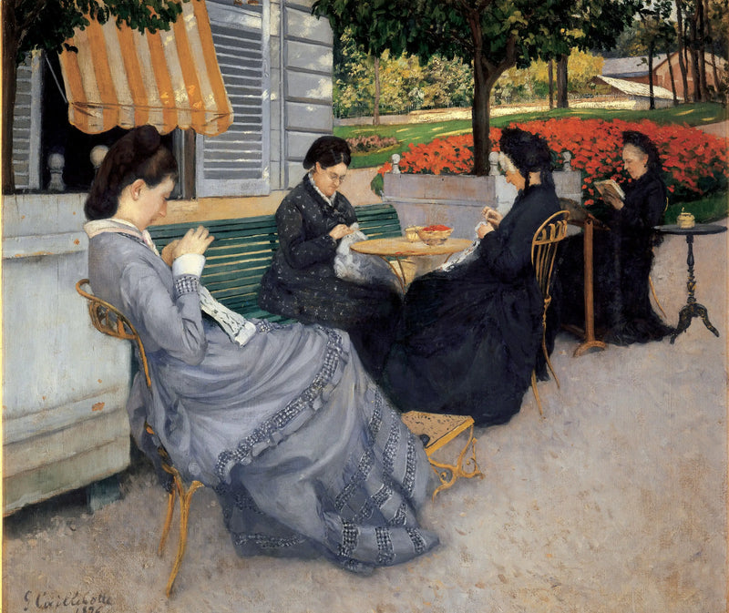 Portraits in the Countryside - Gustave Caillebotte