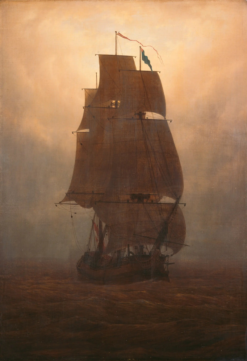 Sailboat - Caspar David Friedrich