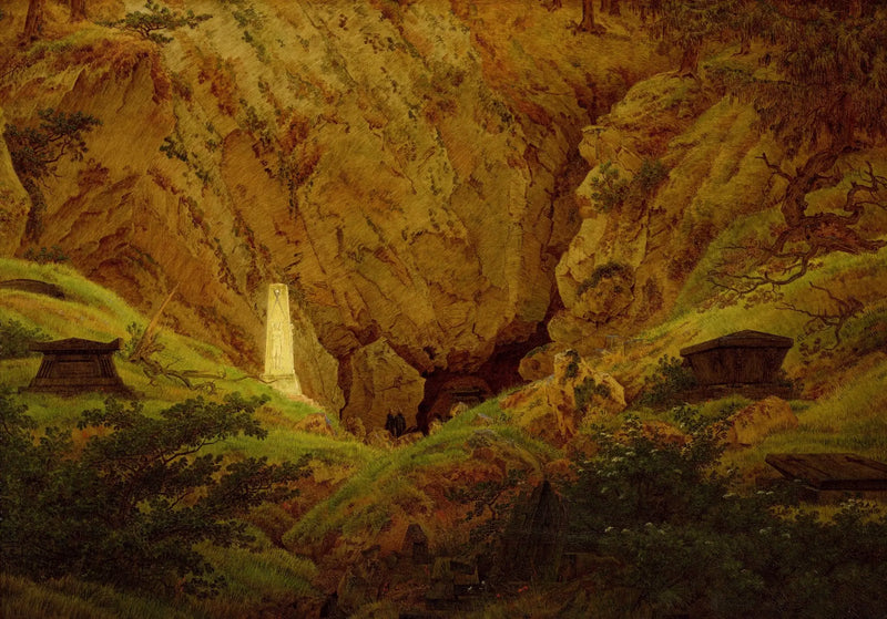Tombs of the Fighters for Freedom - Caspar David Friedrich
