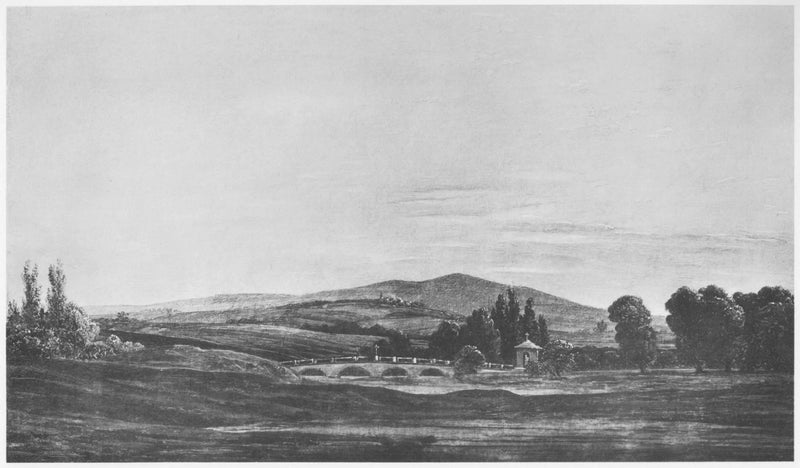 Landscape in the Giant Mountains - Caspar David Friedrich