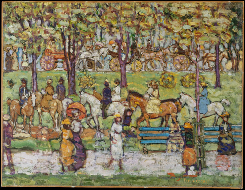 Central Park - Maurice Prendergast