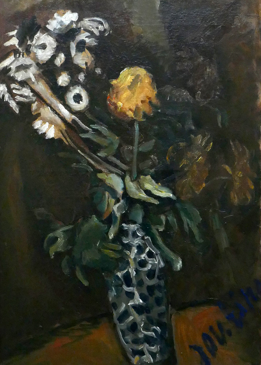 Le vase de fleurs (1918) - Chaim Soutine