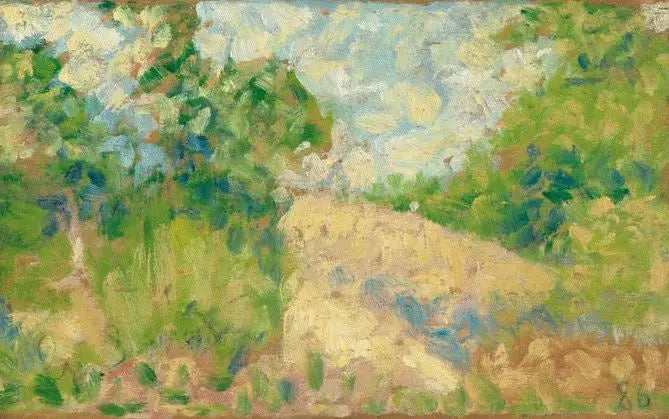 Pink Landscape - Georges Seurat