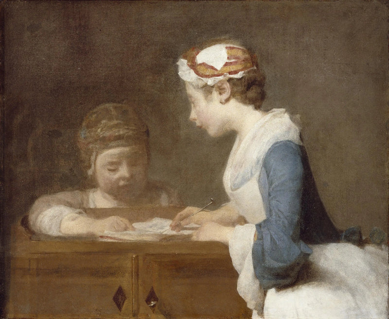 The Schoolteacher - Jean Siméon Chardin