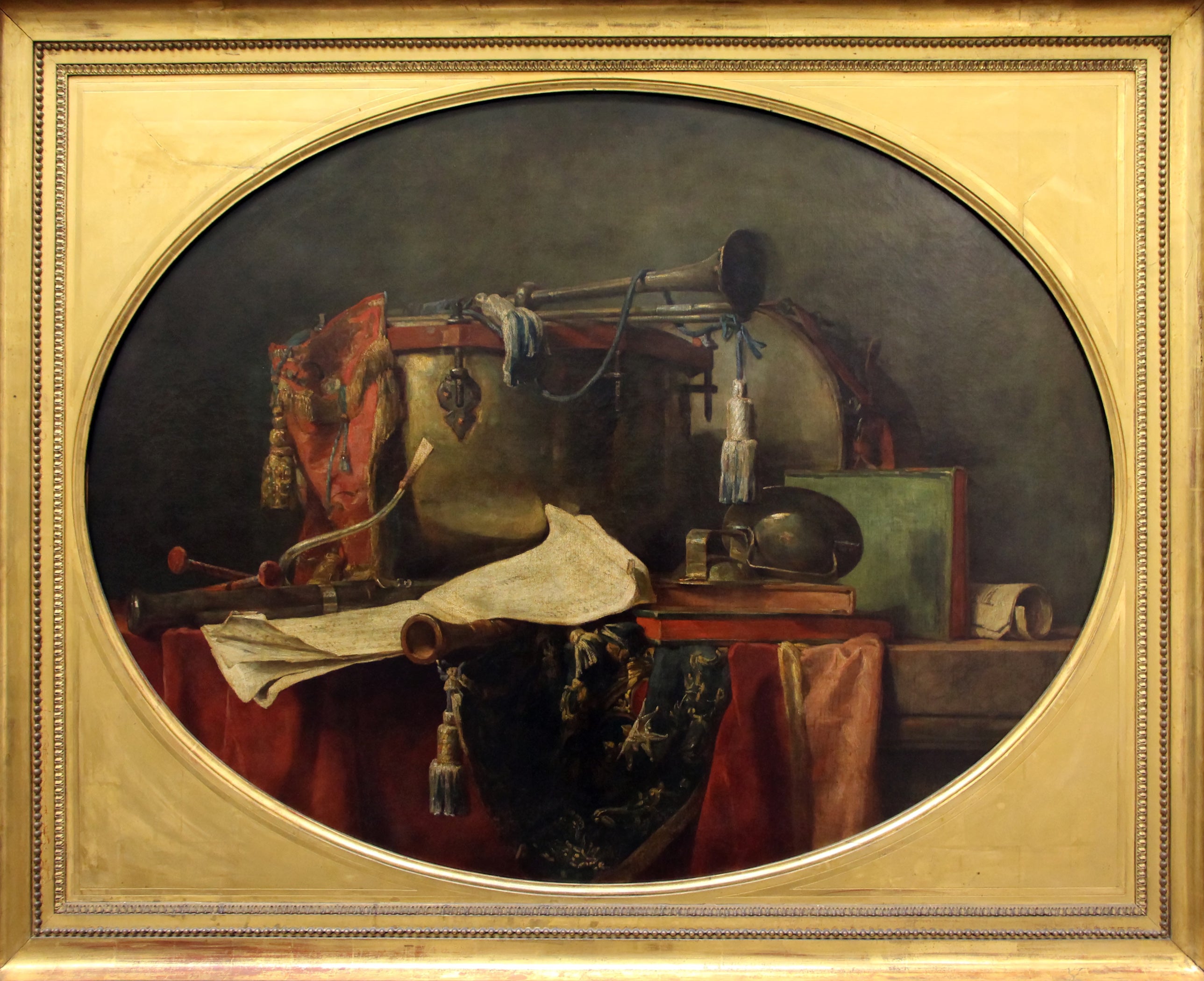 Les Instruments de la musique militaire - Jean Siméon Chardin