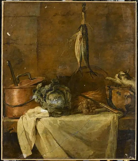 The Kitchen Table - Jean Siméon Chardin
