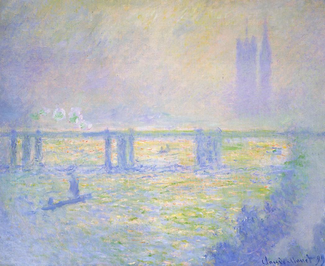 "Charing Cross Bridge" – Claude Monet (circa 1899-1901)