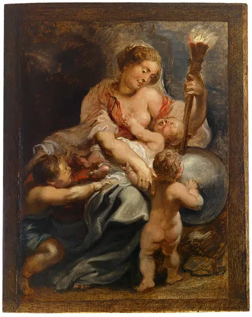 The Charity Illuminates the World - Peter Paul Rubens