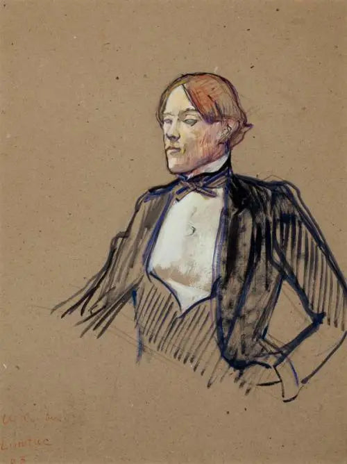 Portrait of Charles Conder - Henri de Toulouse-Lautrec