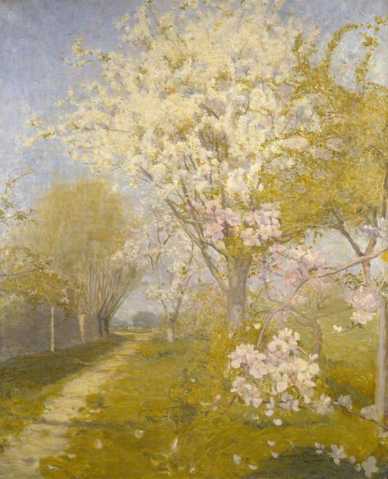 Pommiers en fleurs à Dennemont - Charles Conder - Alpha Reproduction
