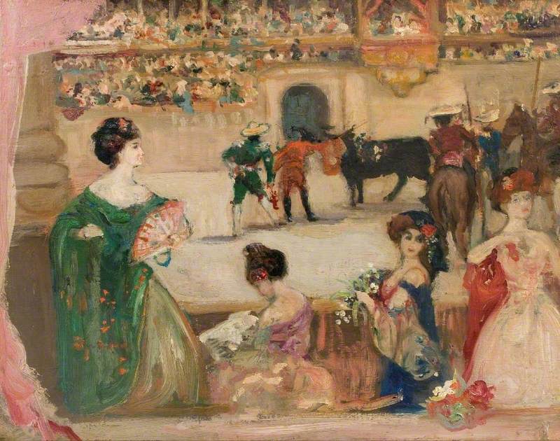 The arenas - Charles Conder