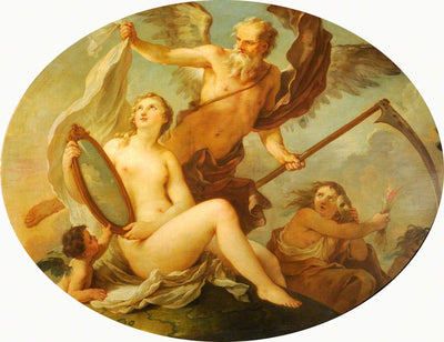Le temps révèle la vérité - Charles-Joseph Natoire