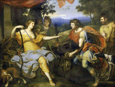 Atalante et Méléagre - Charles Le Brun