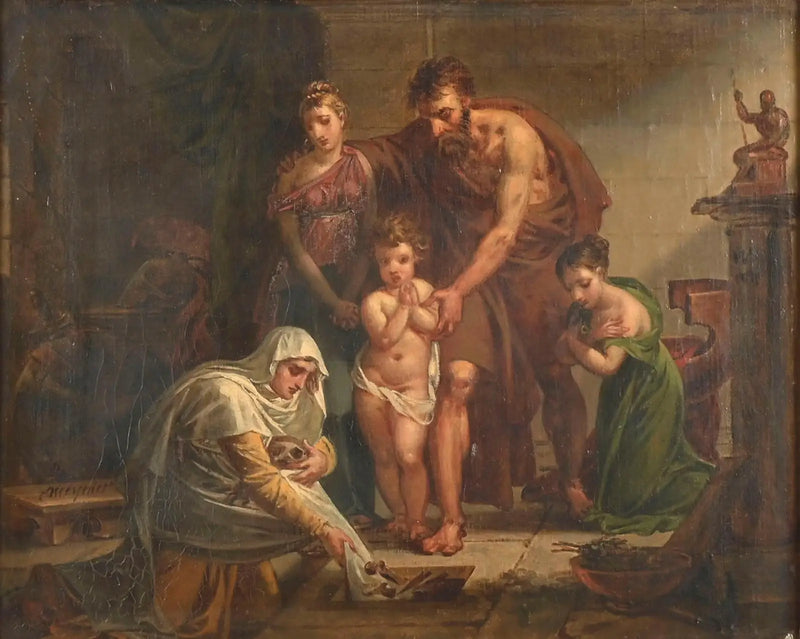 The Remains of Phocion - Charles Meynier