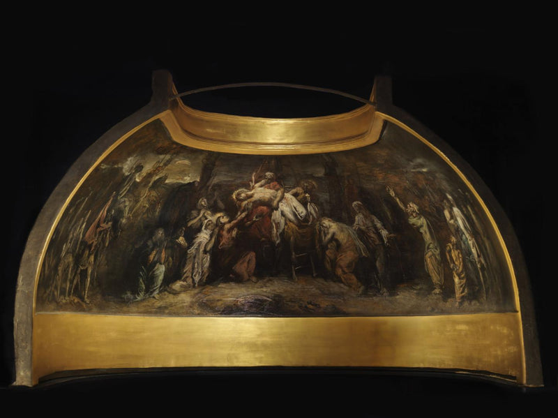 Maquette of the Saint-Philippe du Roule church hemi-circle: 
