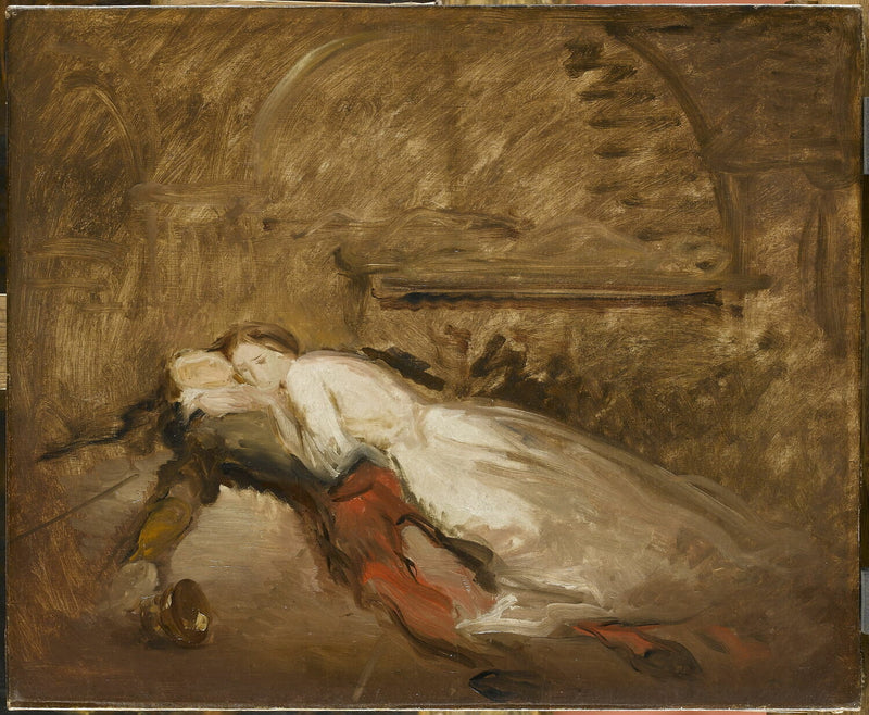 Romeo and Juliet - Théodore Chassériau