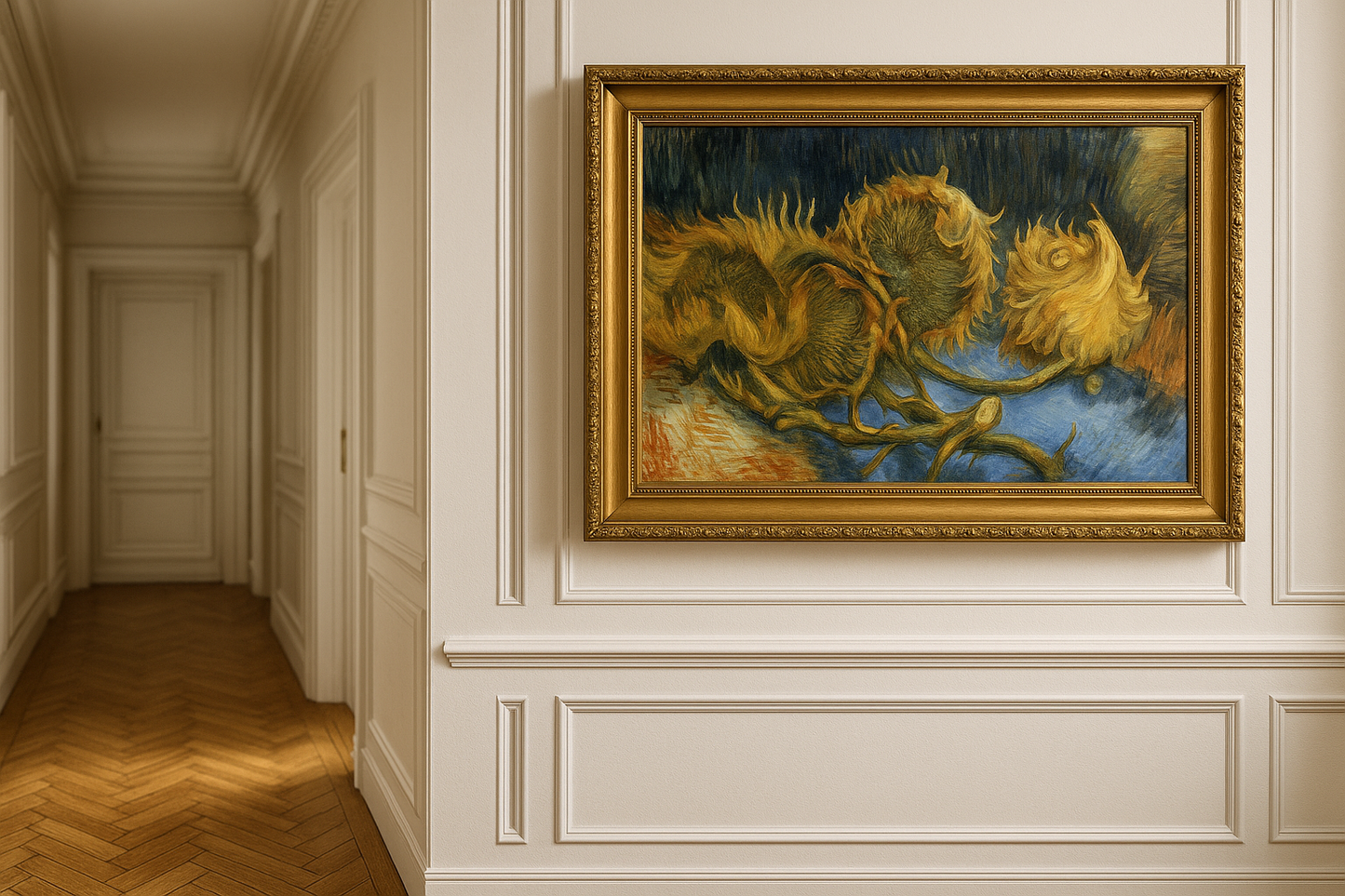 🌻 Four Faded Sunflowers – Vincent van Gogh (1887)