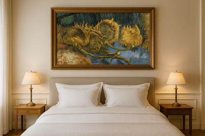 🌻 Four Faded Sunflowers – Vincent van Gogh (1887)