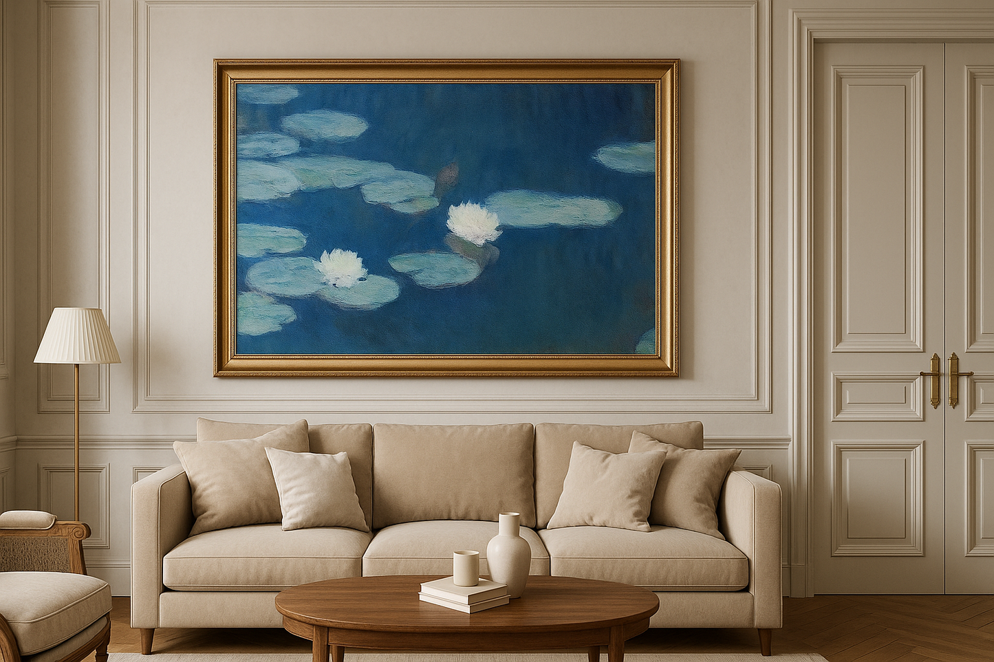 Blue Water Lilies – Claude Monet (circa 1906)