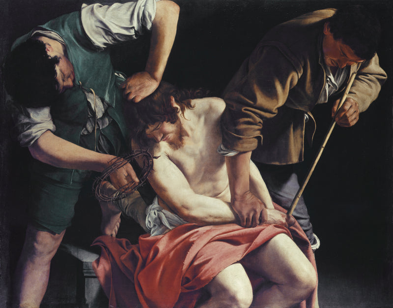 The Crowning with Thorns - Orazio Gentileschi