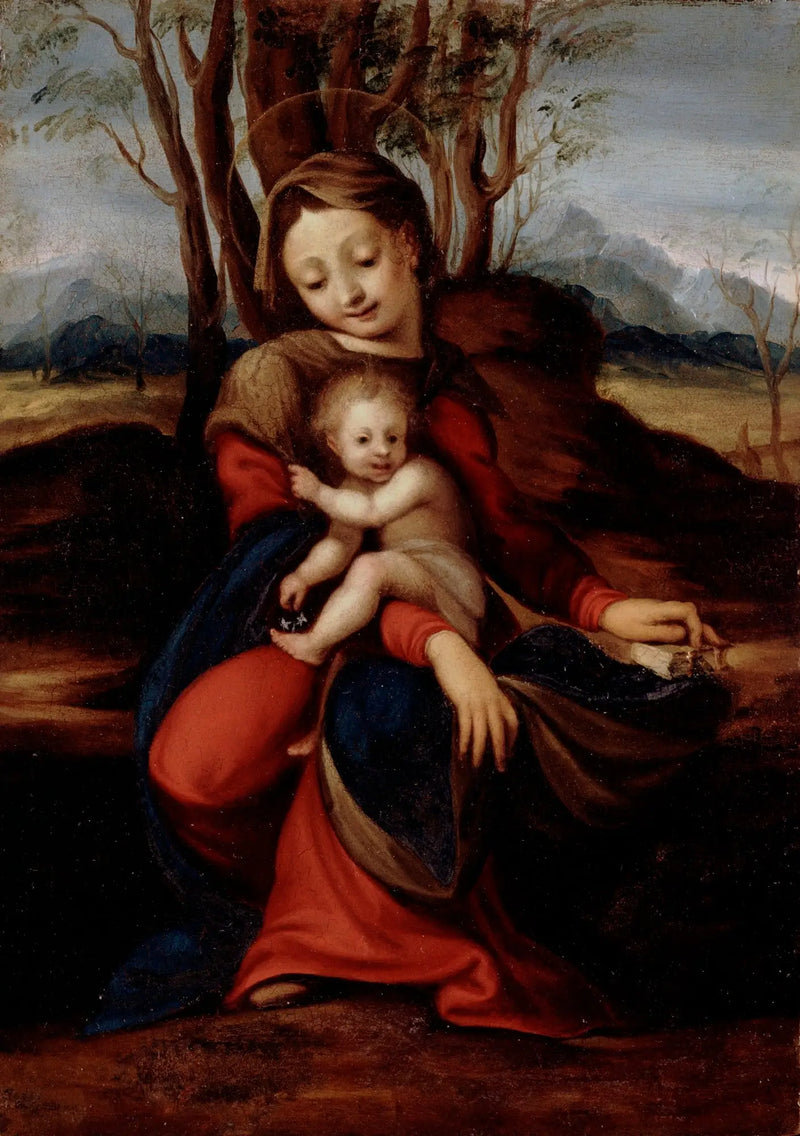 Virgin and Child - Antonio da Correggio