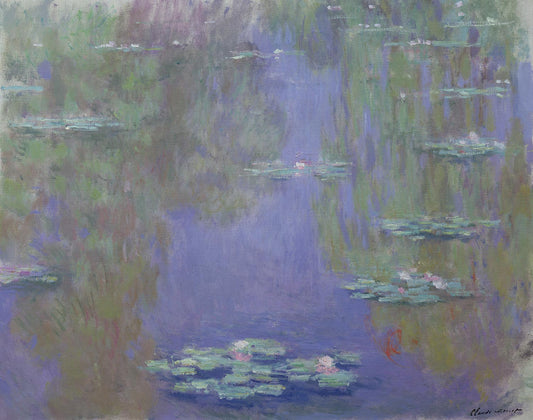 Water Lilies – Claude Monet (W1660, c. 1905)
