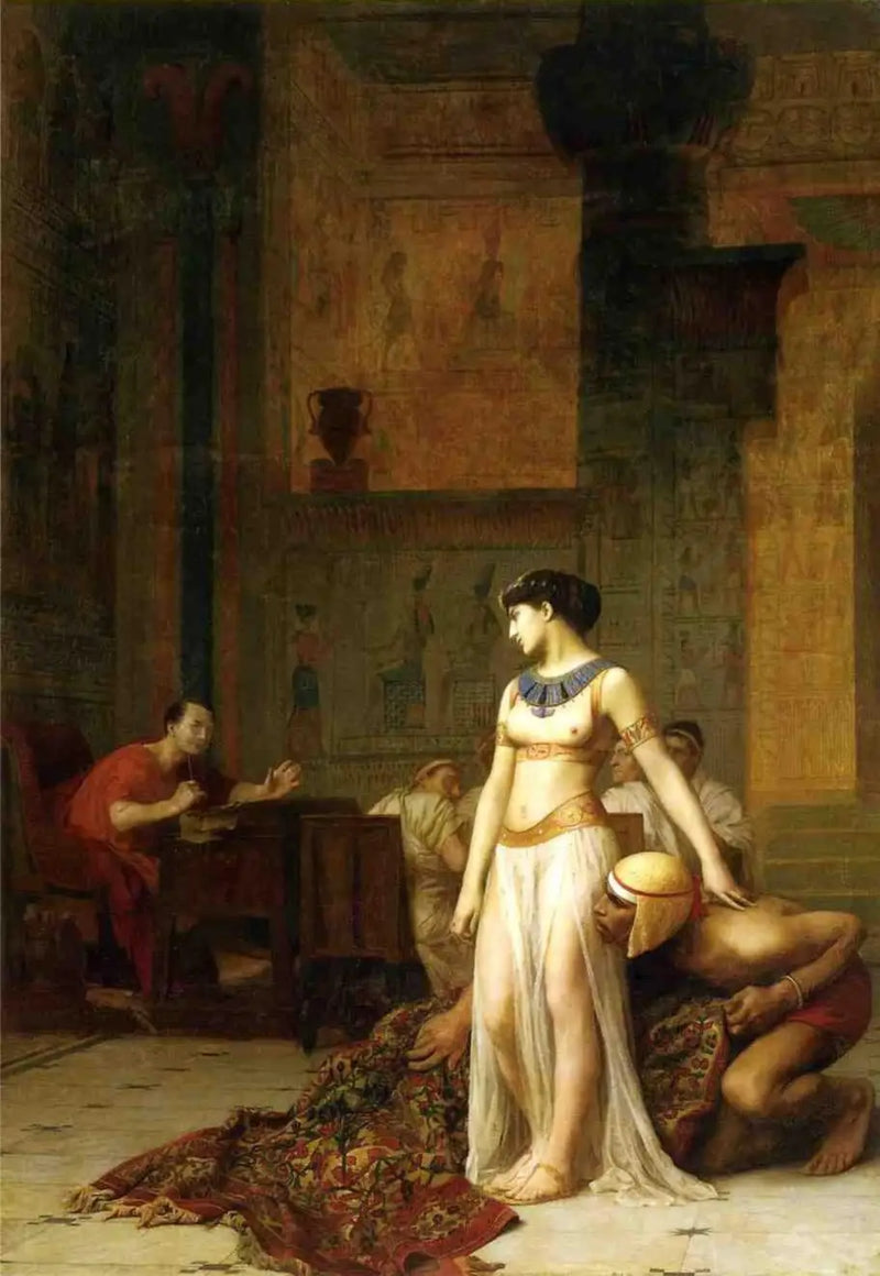 Cleopatra and Caesar - Jean-Léon Gérôme