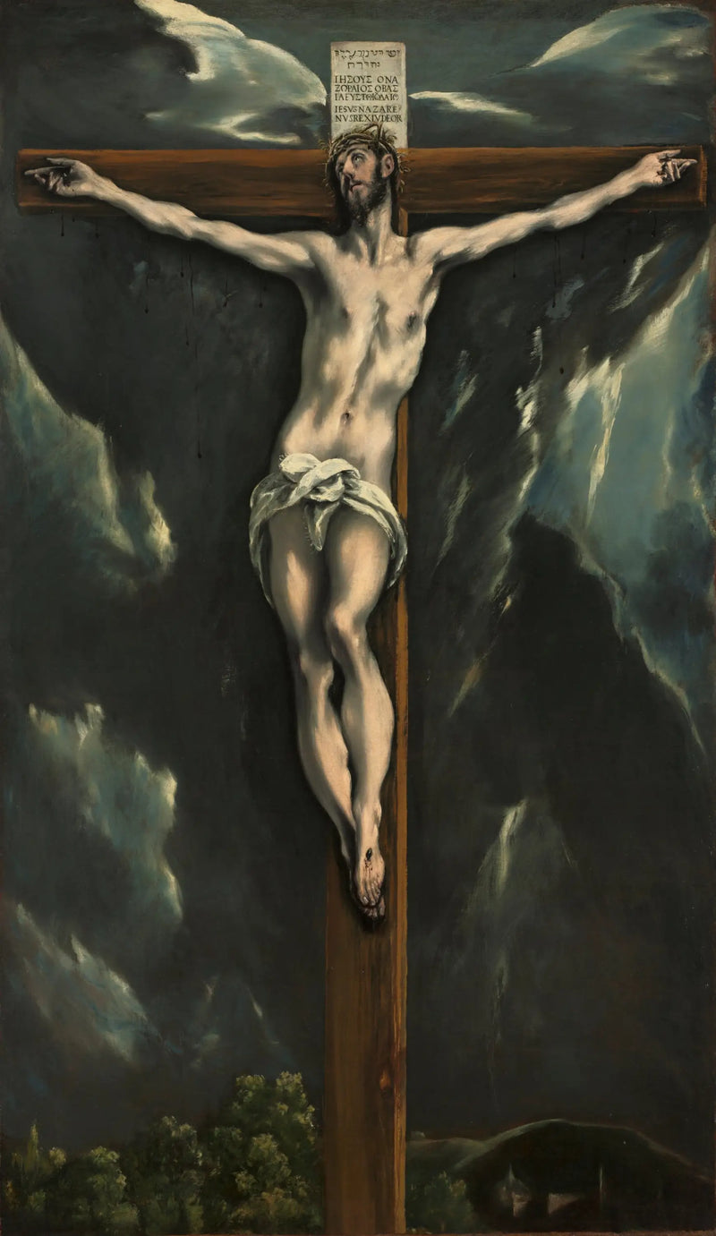 The Christ on the Cross - El Greco