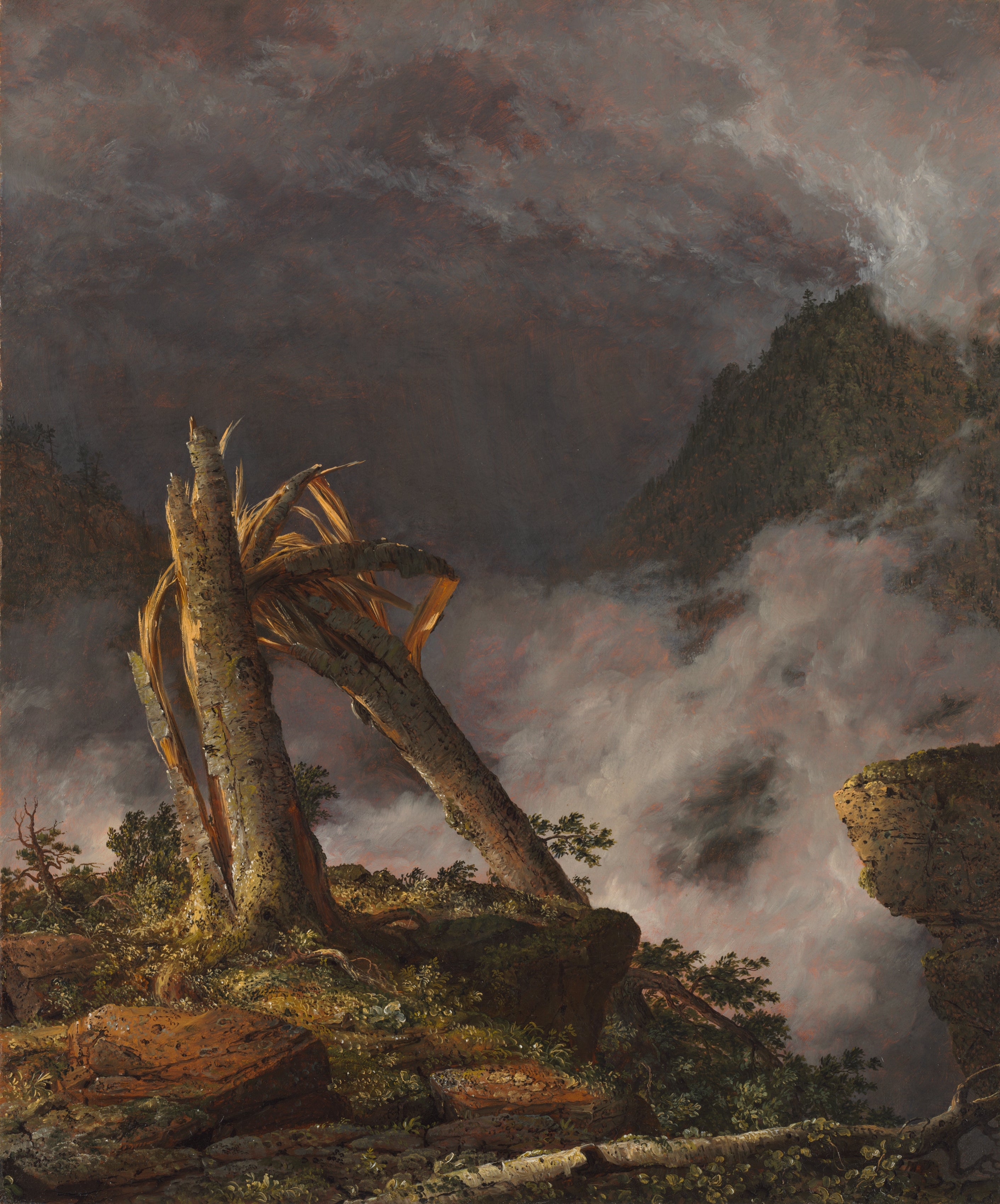 Orage en montagne - Frederic Edwin Church