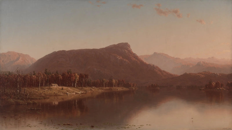 A House in Nature - Sanford Robinson Gifford