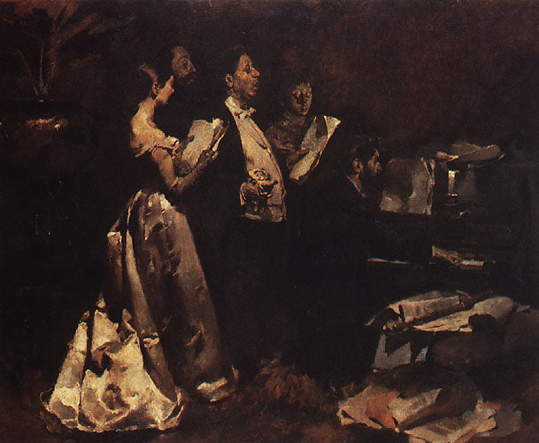 Concert d’amateurs, Columbano Bordalo Pinheiro, 1882