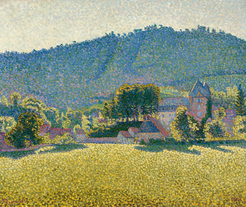 Comblat-le-Château. The Valley - Paul Signac
