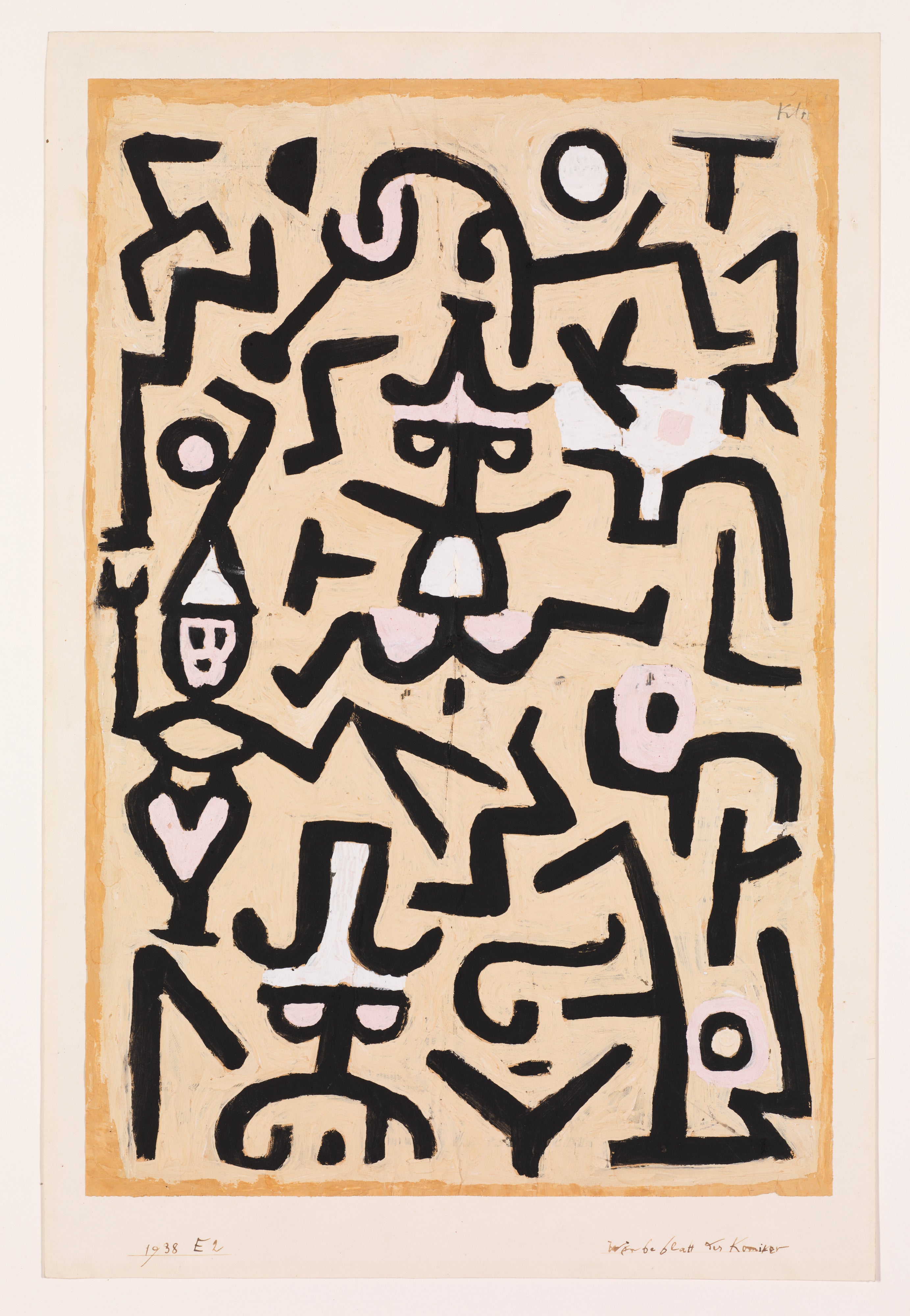 Comedians' Flyer - Paul Klee