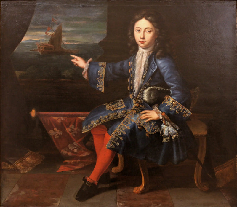 Portrait of the Count of Toulouse - Hyacinthe Rigaud