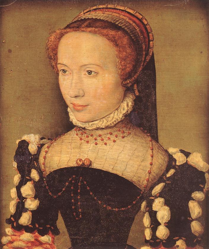 Portrait présomptif de Gabrielle de Rochechouart - Corneille de Lyon