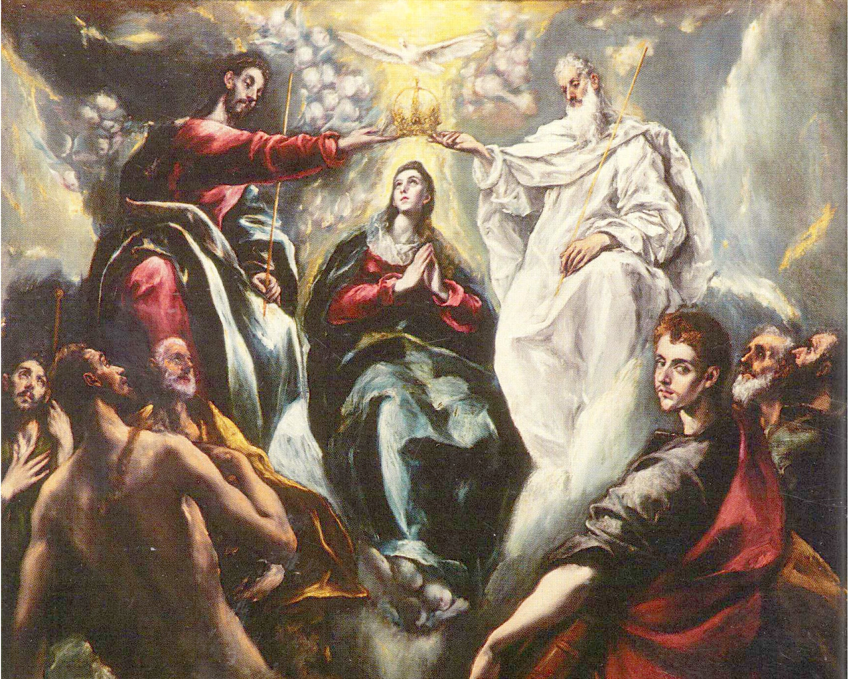Couronnement de la Vierge Marie - El Greco