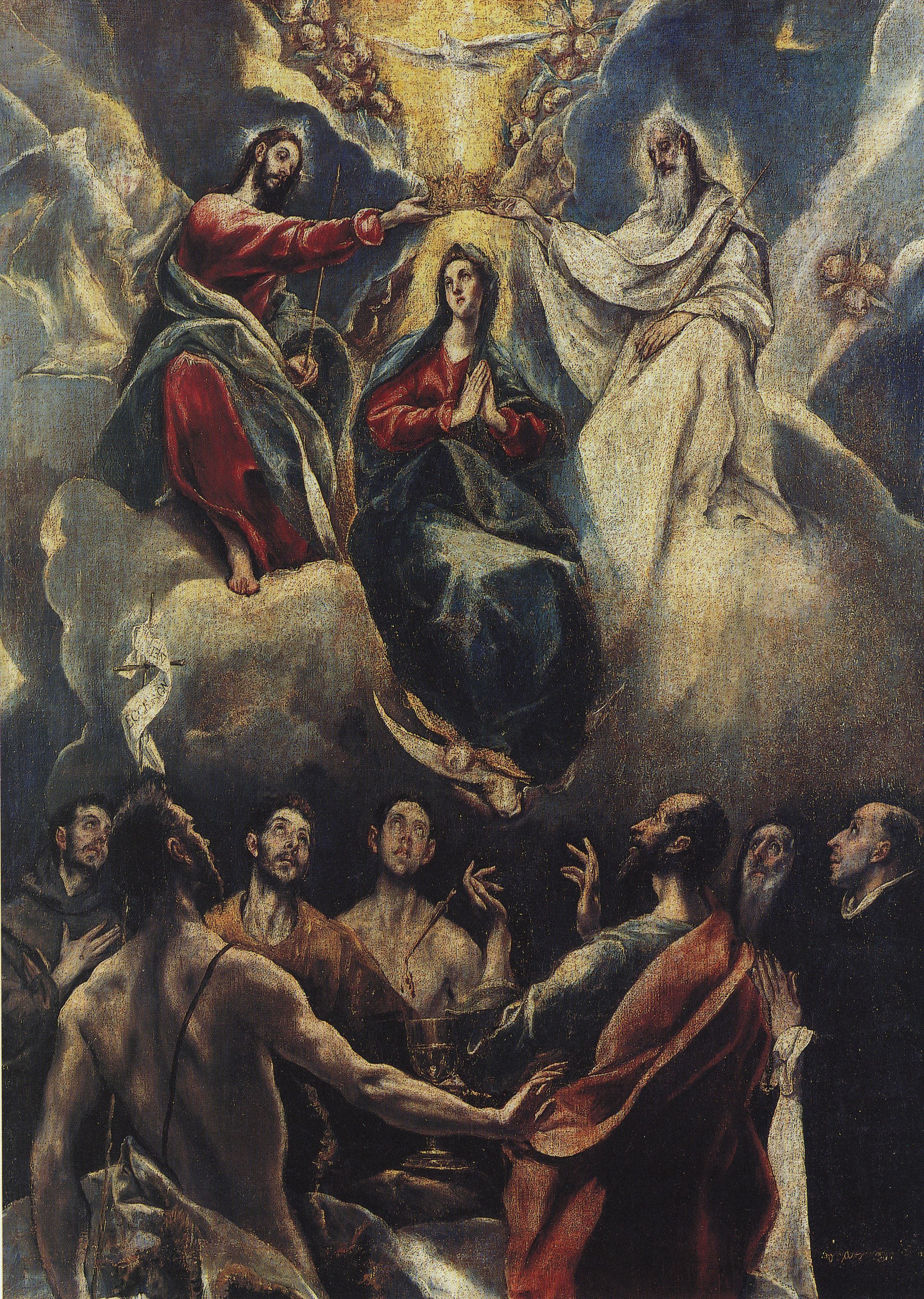 Le Couronnement de la Vierge - El Greco
