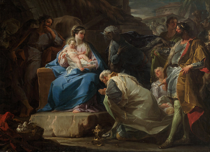 Adoration of the Magi - Corrado Giaquinto